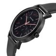 Sonata Play Black Dial Women Watch With Leather Strap - image number 2