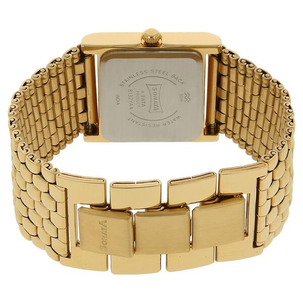 Sonata Glamors Silver Dial Women Watch With Stainless Steel Strap - image number 3