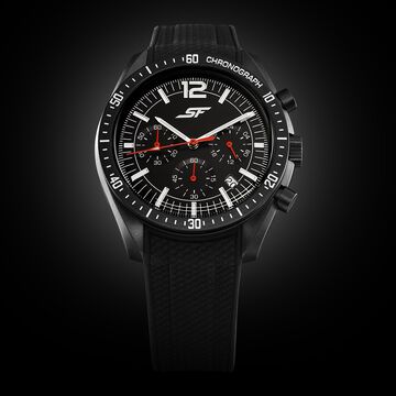 SF Genesis Bold Chronograph Watch for Men with Black Strap