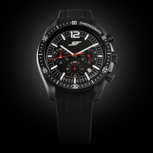 SF Genesis Bold Chronograph Watch for Men with Black Strap - image number 0