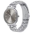 Sonata Poze Quartz Analog Rose Gold Dial Silver Metal Strap Watch For Men - image number 3