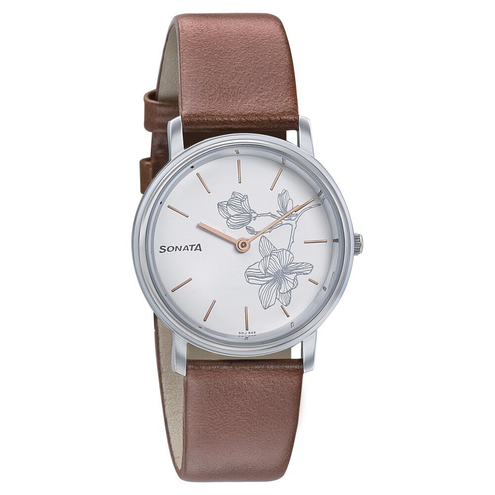 Sonata ladies deals watch belt