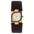 Sonata Quartz Analog Silver Dial Leather Strap Watch for Women - image number 0