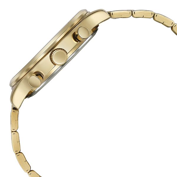 Sonata Quartz Multifunction White Dial Golden Stainless Steel Strap Watch For Men - image number 4