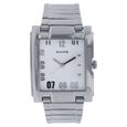 Sonata Quartz Analog White Dial Metal Strap Watch for Men