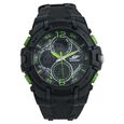 SF Nitro Quartz Analog Digital Dial PU Strap Watch for Men