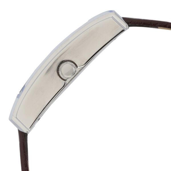 Sonata Quartz Analog Silver Dial Leather Strap Watch for Men - image number 2