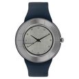 SF Quartz Analog Black Dial Plastic Strap Watch for Women