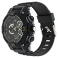 SF Quartz Analog Digital Black Dial Plastic Strap Watch for Men - image number 1