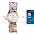 Sonata Poze Quartz Analog White Dial Multicoloured Colour Fabric Strap Watch For Women - image number 3