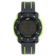 SF Digital Dial Black Plastic Strap Watch for Men