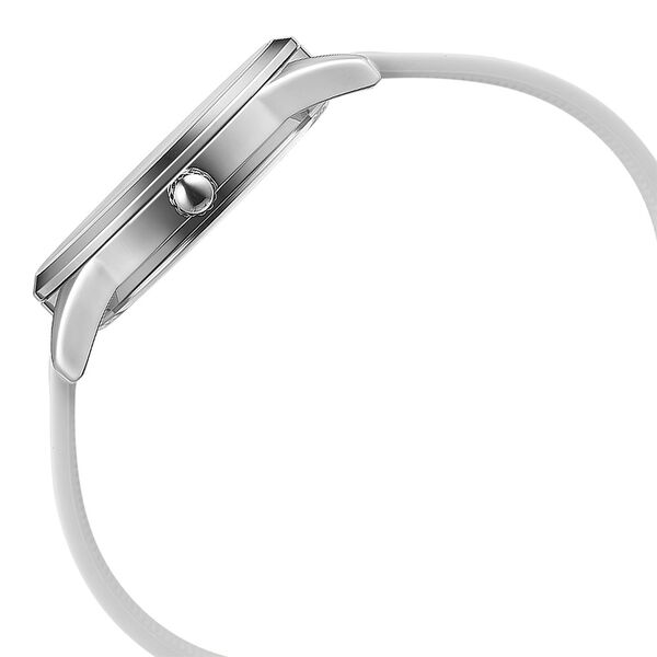 Poze by Sonata Quartz Analog Silver Dial Silicone Strap Watch for Men - image number 3