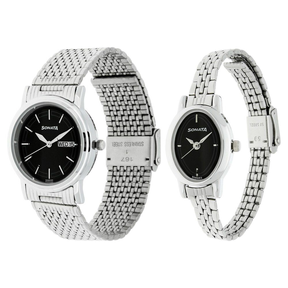 Sonata couple watch price store