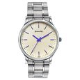 Sonata Aspire Quartz Analog Blue Dial Silver Stainless Steel Strap Watch For Men