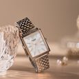 Sonata Poze Quartz Analog White Dial Metal Strap Watch For Women - image number 0
