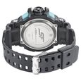 SF Quartz Analog Digital Black Dial PU Strap Watch for Men - image number 3
