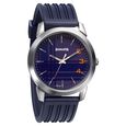 Sonata Smart Plaid Quartz Analog Blue Dial TPU Strap Watch for Men - image number 0