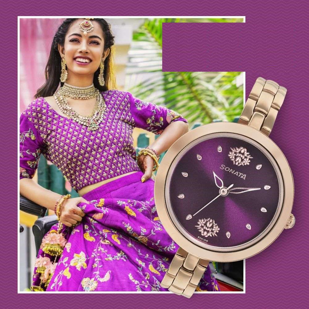 Sonata purple watch sales