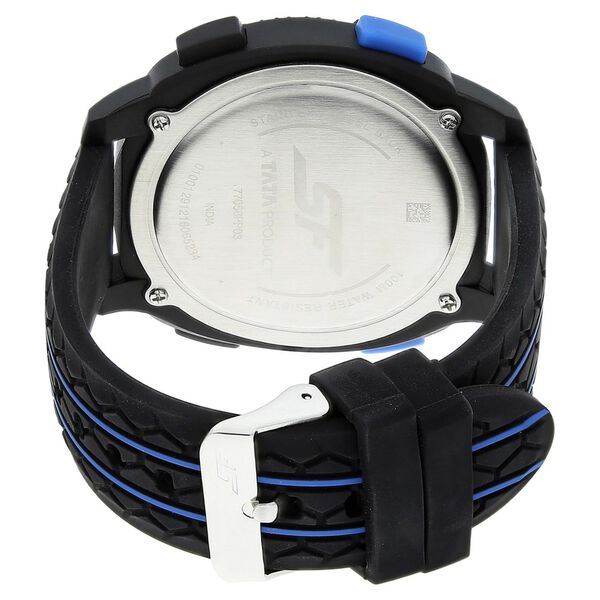 SF Carbon Series Digital Dial Unisex Watch With Plastic Strap - image number 3