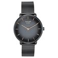 Sonata Sleek Quartz Analog Black Dial Black Stainless Steel Strap Watch for Women - image number 0