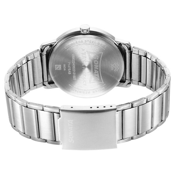 Sonata Sleek Green Dial Analog with Day and Date Watch for Men - image number 3