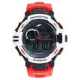SF Super Fibre Digital Dial Plastic Strap Watch for Men