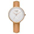 Poze by Sonata Quartz Analog Black Dial PU Leather Strap Watch for Women
