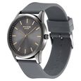 Poze by Sonata Quartz Analog Black Dial Silicone Strap Watch for Men - image number 2