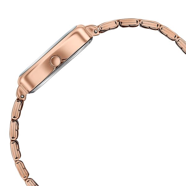 Sonata Festive Quartz Analog Mother Of Pearl Dial Rose Gold Metal Strap Watch For Women - image number 4