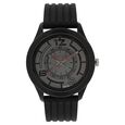 SF Quartz Analog Green Dial Plastic Strap Watch for Men