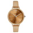 Sonata Poze Quartz Analog Brown Dial Leather Strap Watch for Women - image number 1