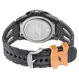 SF Quartz Analog Black Dial PU Strap Watch for Men - image number 3