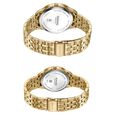 Sonata Jashn Quartz Analog Red Dial Golden Metal Strap Watch For Couple - image number 6
