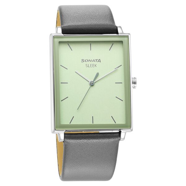 Sonata Sleek Green Dial Analog Watch for Men - image number 0