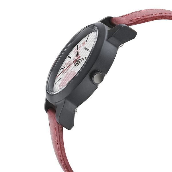 Sonata Essentials White Dial Women Watch With Leather Strap - image number 2