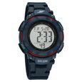 SF Digitals Digital Dial Black Strap Watch For Men