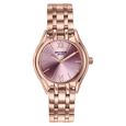 Poze By Sonata Quartz Analog Pink Dial Rose Gold Metal Strap Watch For Women - image number 1