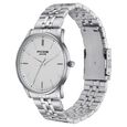 Sonata Poze Quartz Analog Silver Dial Silver Color Stainless Steel Strap Watch For Men - image number 3