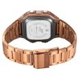 SF Hexa Metal Digital Dial Stainless Steel Strap Watch for Unisex - image number 4