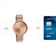 Sonata Poze Quartz Analog Beige Dial Stainless Steel Strap Watch For Women - image number 3