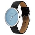 Sonata Ascent Quartz Analog Blue Dial Leather Strap Watch For Men - image number 2