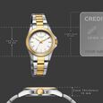 Sonata Poze Quartz Analog White Dial Two Toned Stainless Steel Strap Watch For Men - image number 3