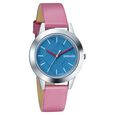 Sonata Splash Blue Dial Women Watch With Leather Strap - image number 1