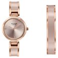 Sonata Poze Quartz Analog Pink Dial Two Toned Kada Strap Watch For Women - image number 1