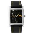 Sonata Quartz Analog with Date White Dial Leather Strap Watch for Men