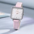 Sonata Poze Quartz Analog Silver Dial Leather Strap Watch for Women - image number 0