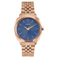 Sonata Vector Blue Dial Rose Gold-Tone Bracelet Watch for Men - image number 1