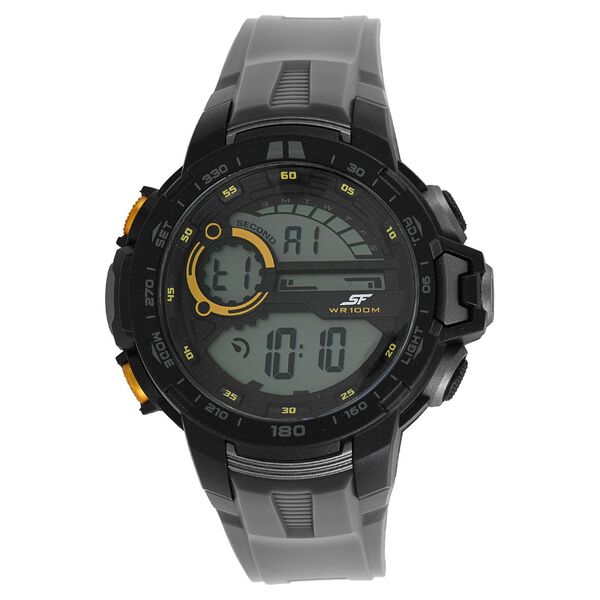 SF Super Fibre Digital Dial Plastic Strap Watch for Men - image number 0