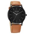 Sonata Aspire Quartz Analog Black Dial Leather Strap Watch For Men - image number 0