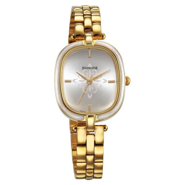 Sonata Utsav Silver Dial Watch for Women - image number 0